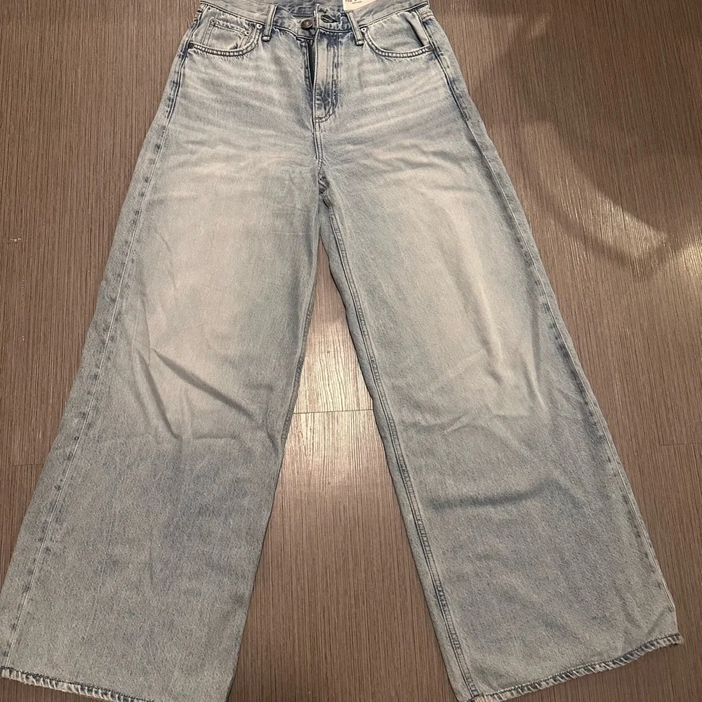 rag & bone Sofie High Rise Ultra Wide Leg Jeans - Picture 7 of 9